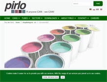 Tablet Screenshot of pirlo.com